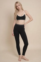 Nuevos Conjuntos Deportivos Efecto Segunda Piel Mujer Atuendos Sexys Ajustados Espalda Bella Correr al Aire Libre Ropa Deportiva Traje de Yoga para Mujer