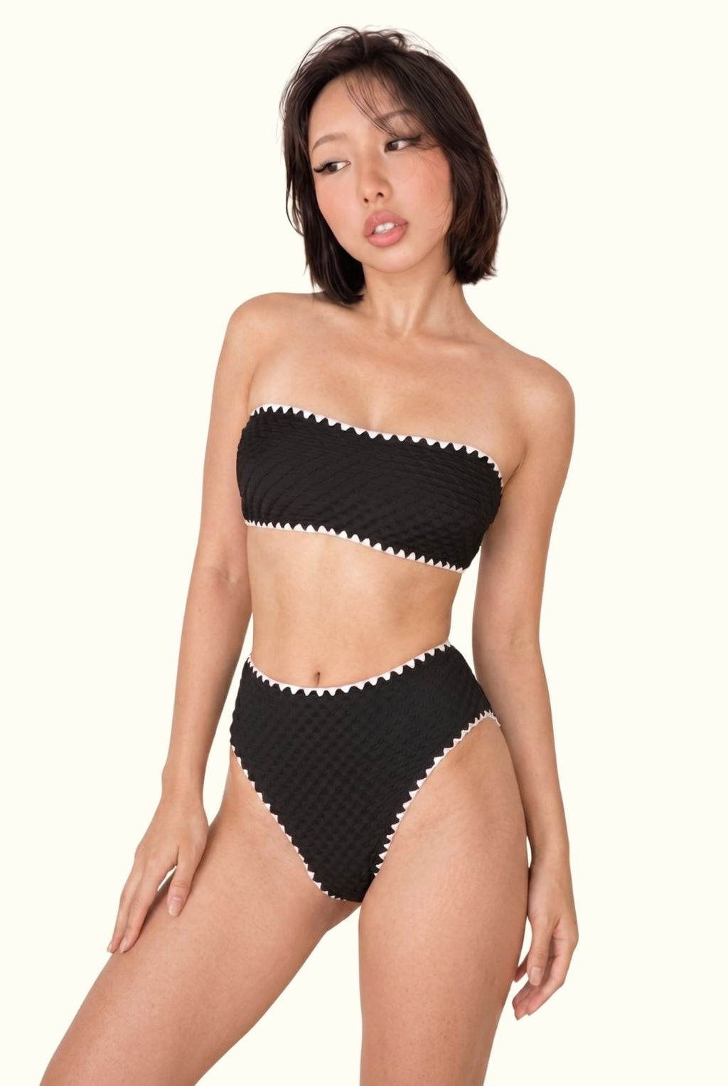 Coastal Sculpt High Cut Bikini Set