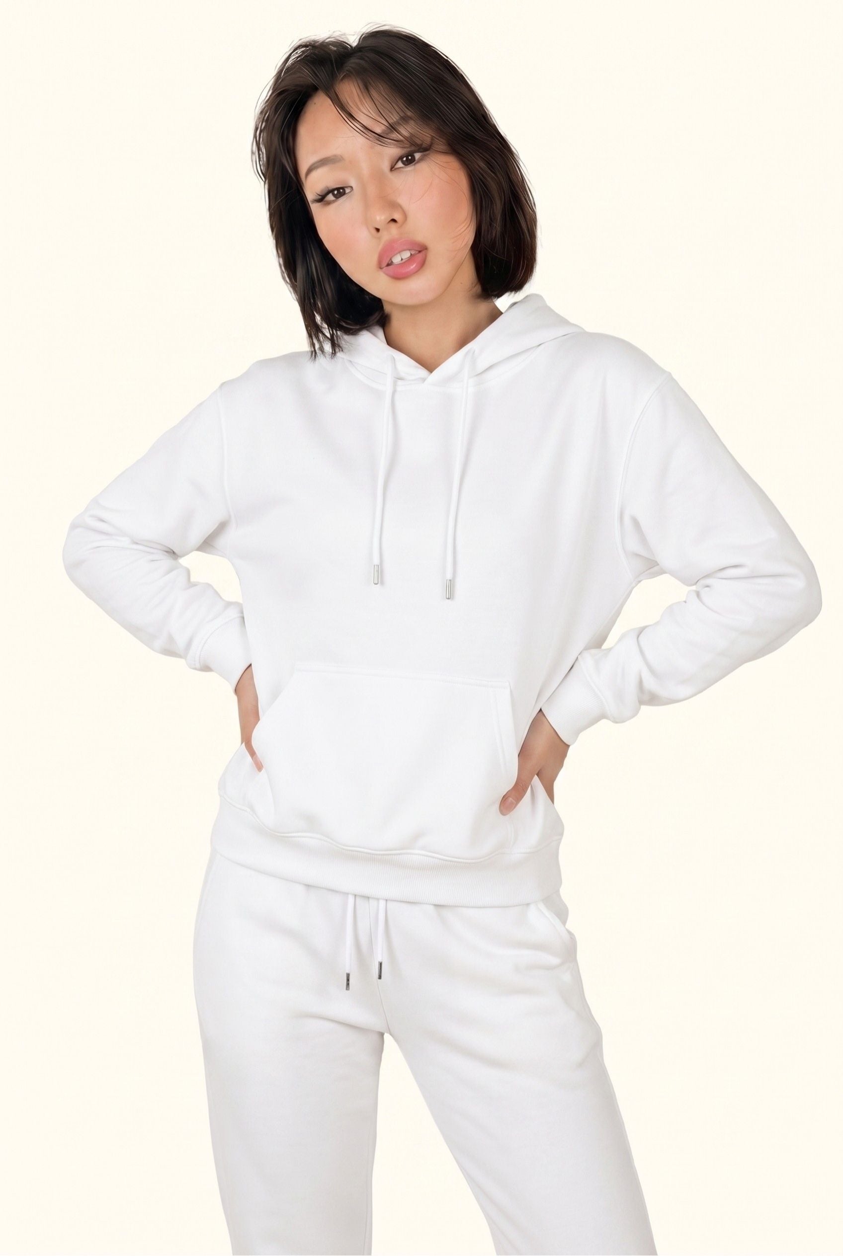 Soft Fleece Studio Hoodie Set