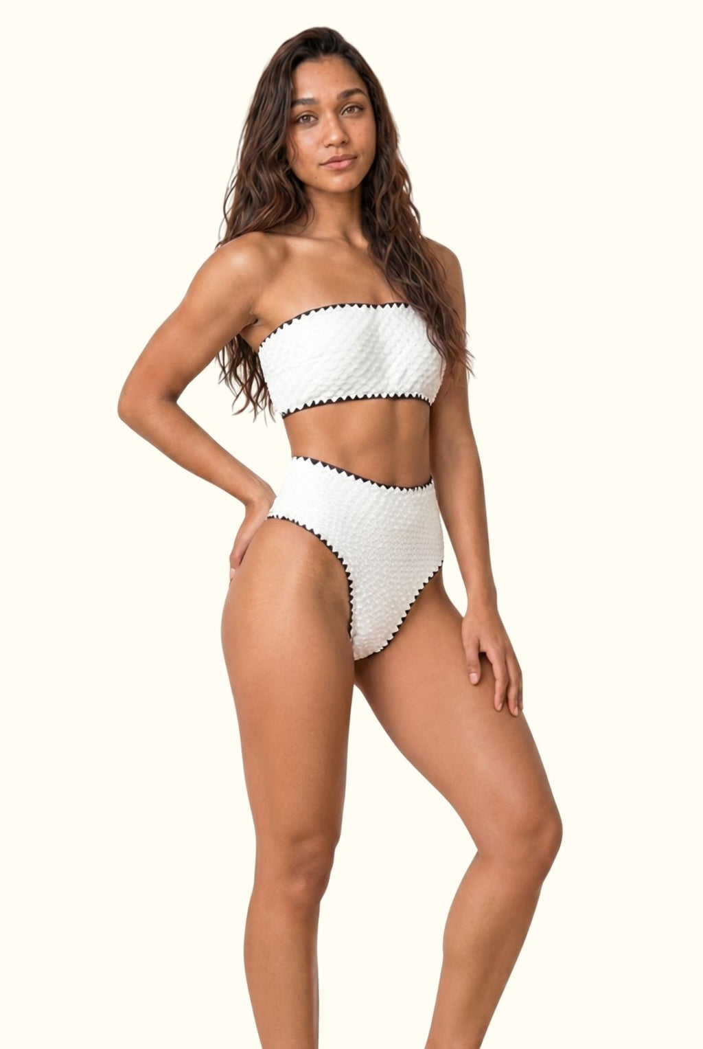 Coastal Sculpt High Cut Bikini Set