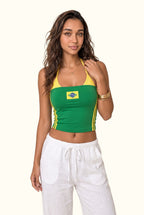 Samba Contour Strapless Active Bandeau Top