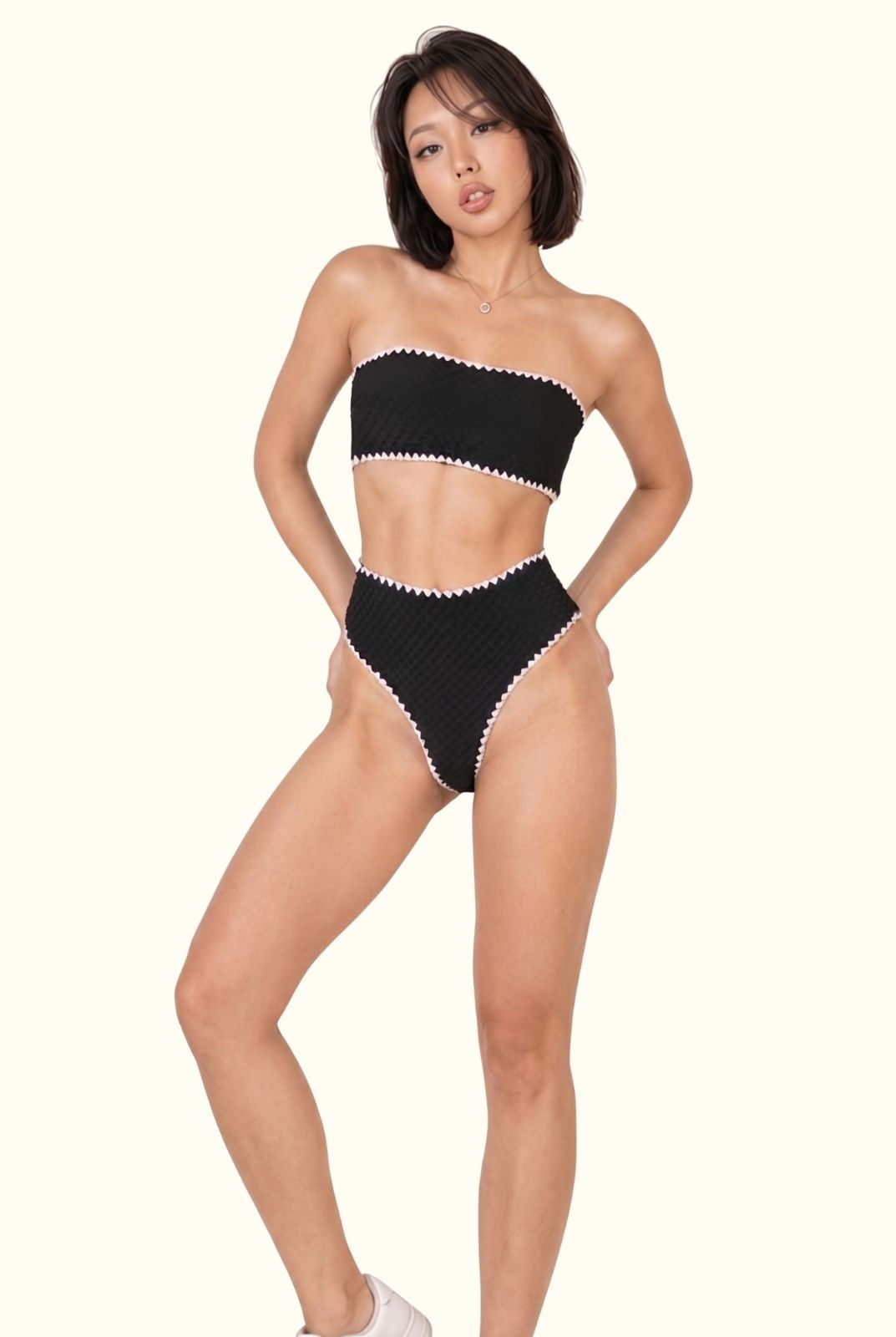 Coastal Sculpt High Cut Bikini Set