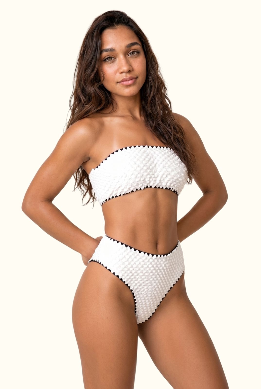Coastal Sculpt High Cut Bikini Set