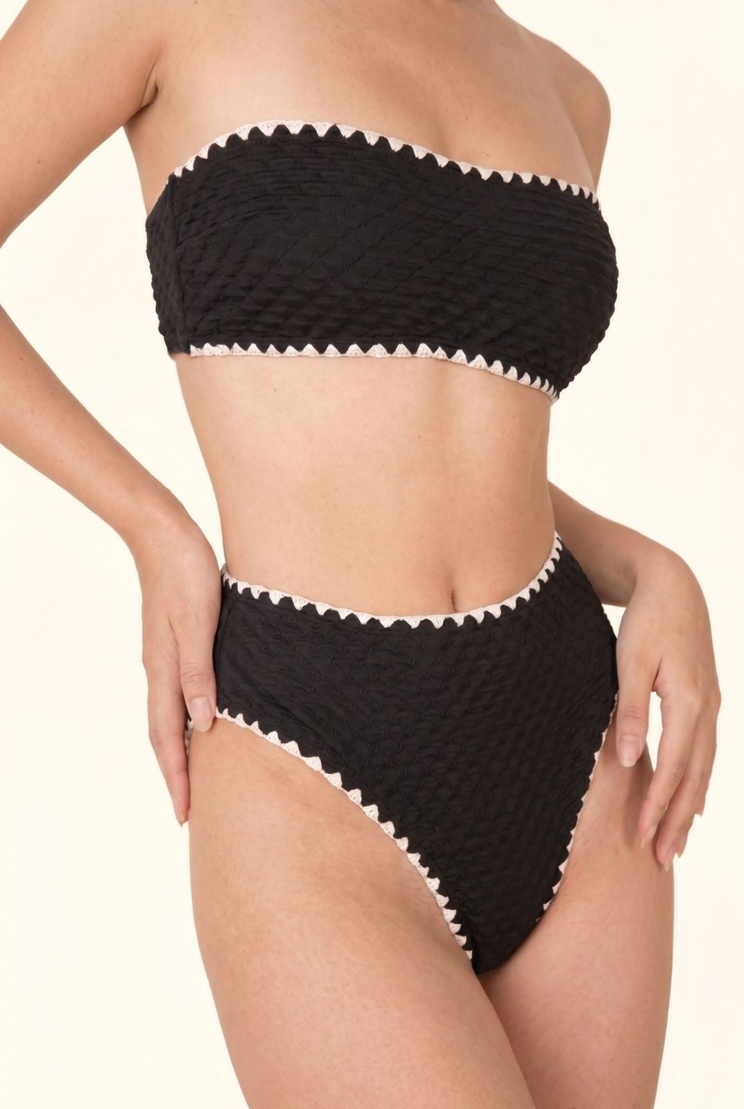 Coastal Sculpt High Cut Bikini Set