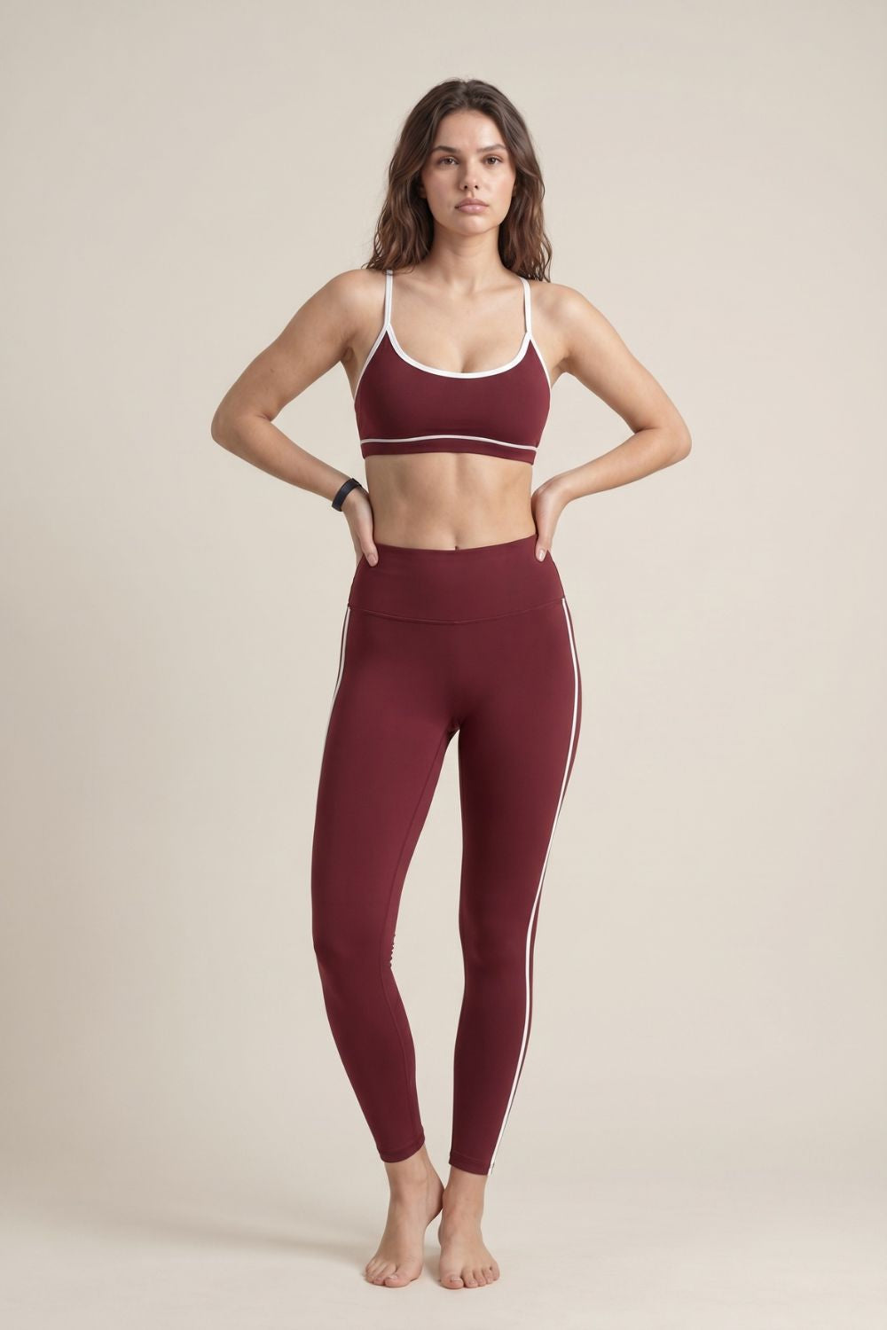 Contrast Piping Sculpt Studio Active Matching Set