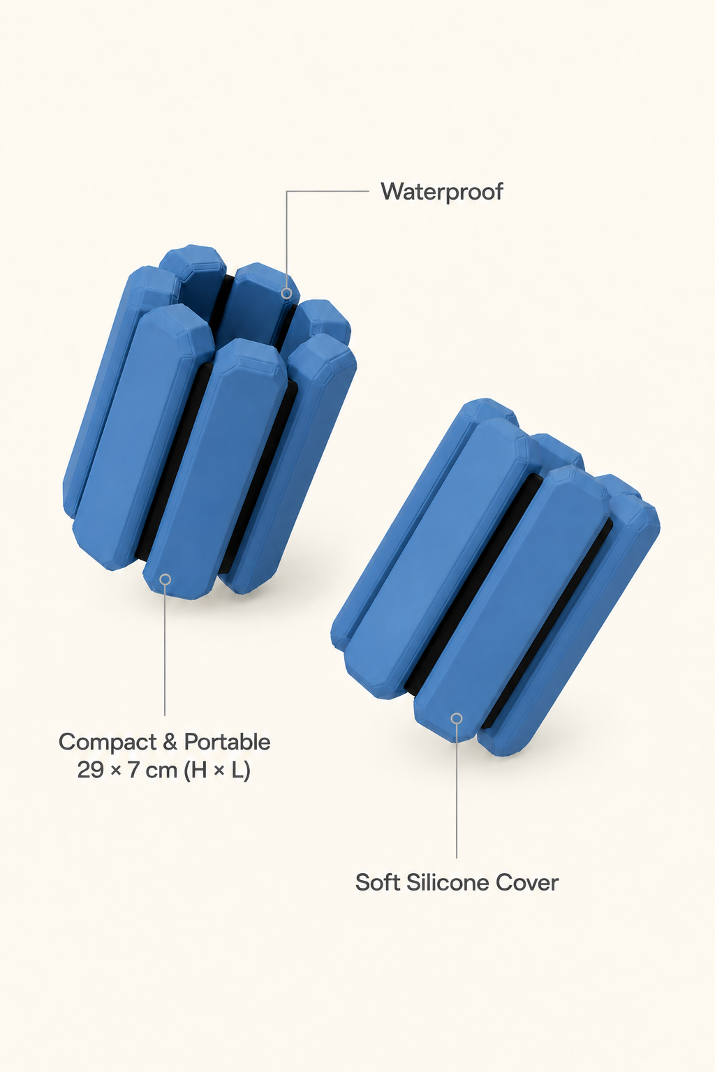 Motion Adjustable Wrist & Ankle Weight Set