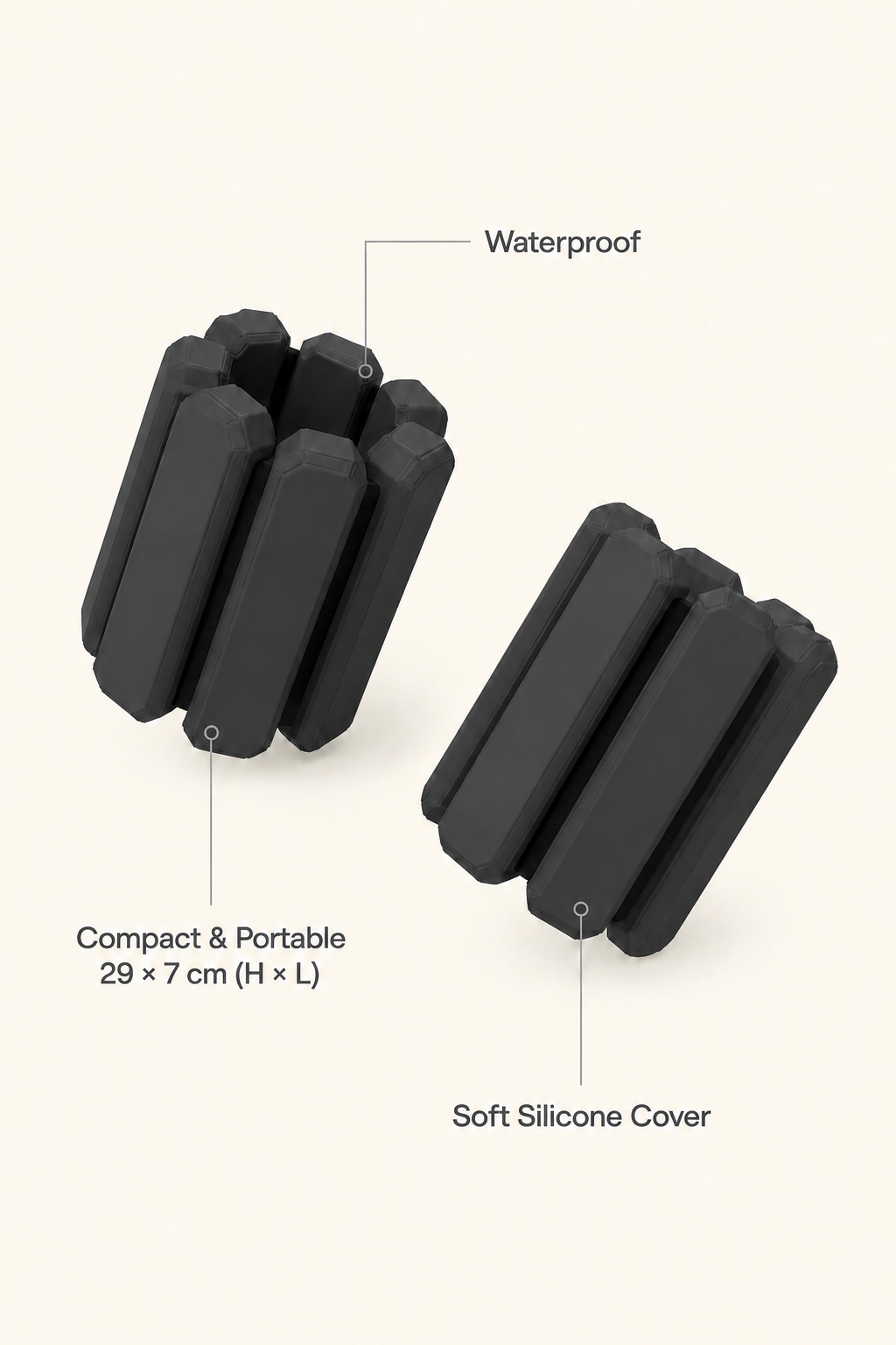 Motion Adjustable Wrist & Ankle Weight Set