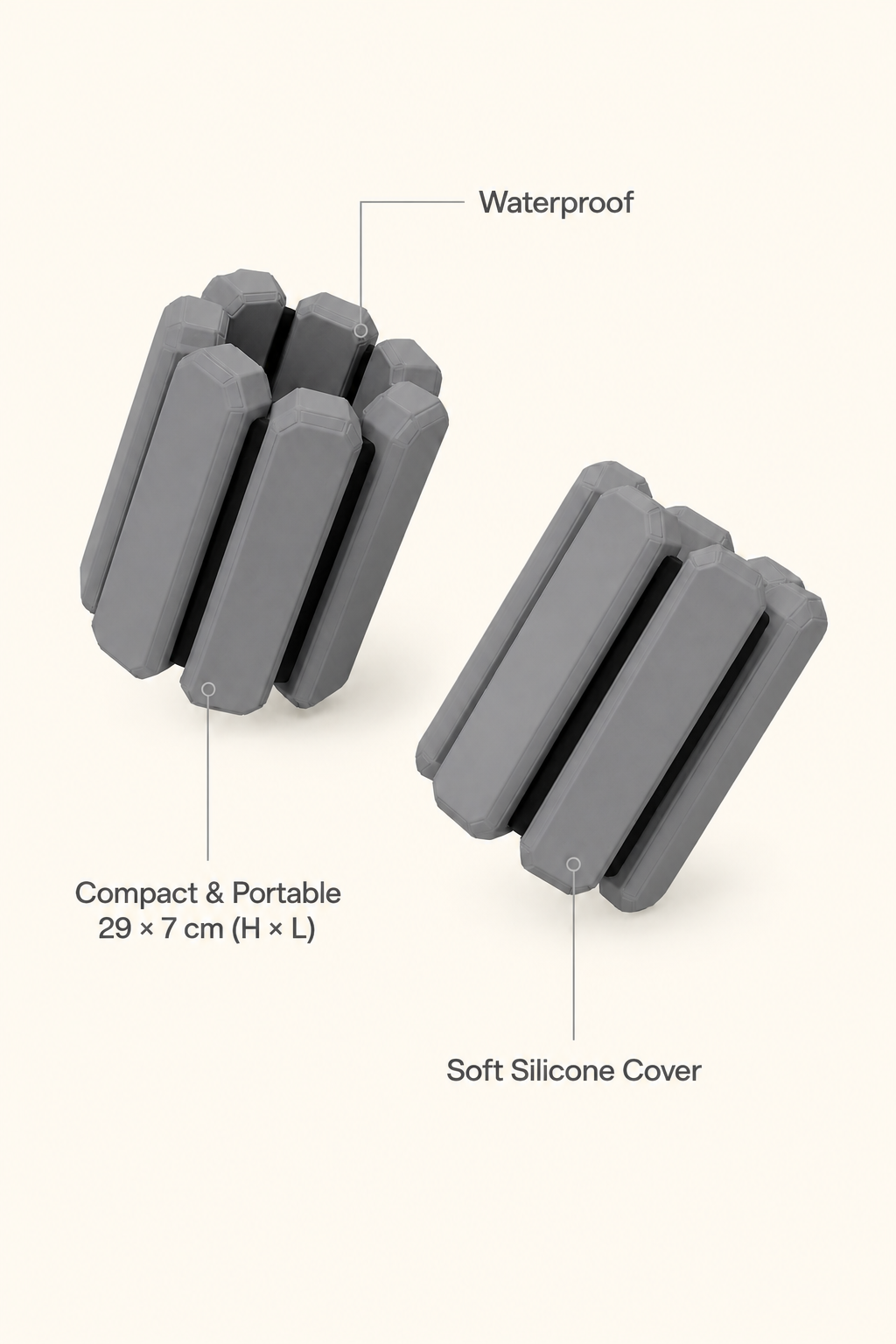 Motion Adjustable Wrist & Ankle Weight Set