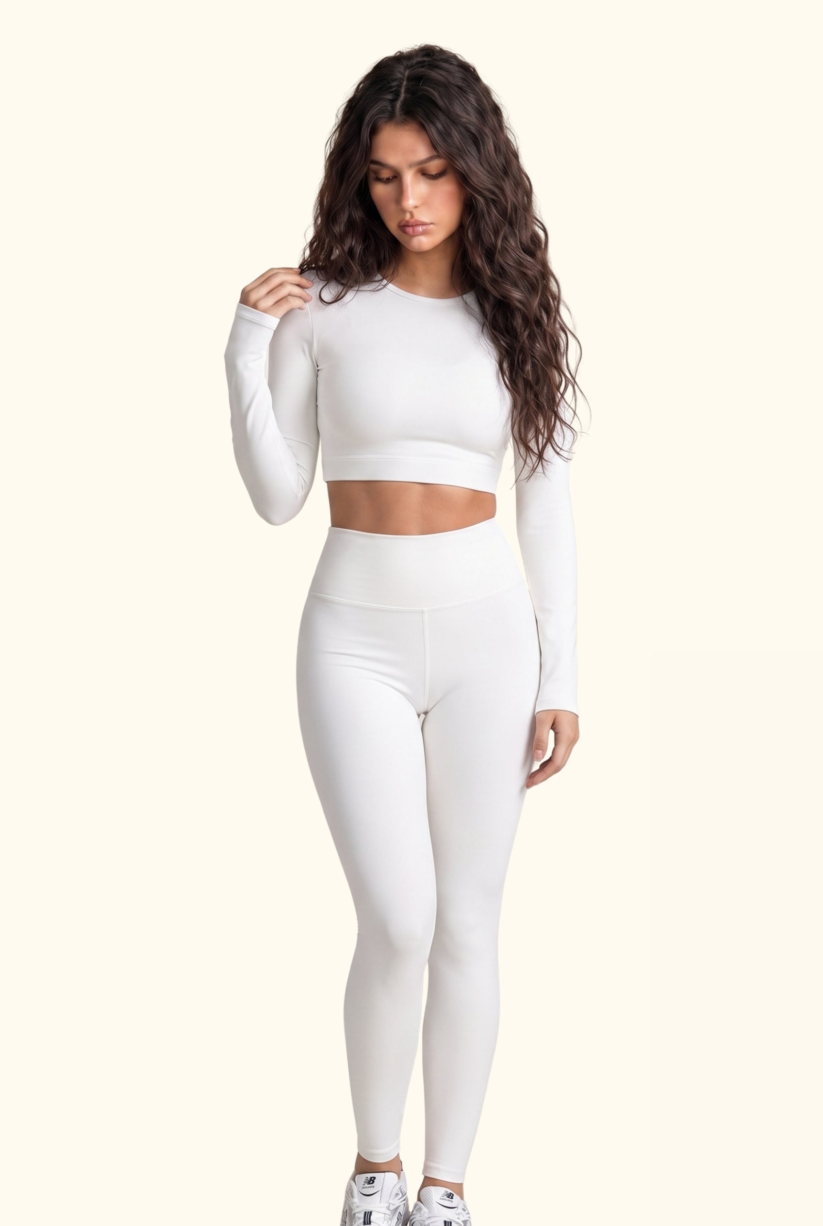 Elevated Sculpt Studio Crop Top Matching Set