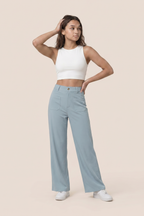 Pantalón de corduroy de pierna ancha Elevated