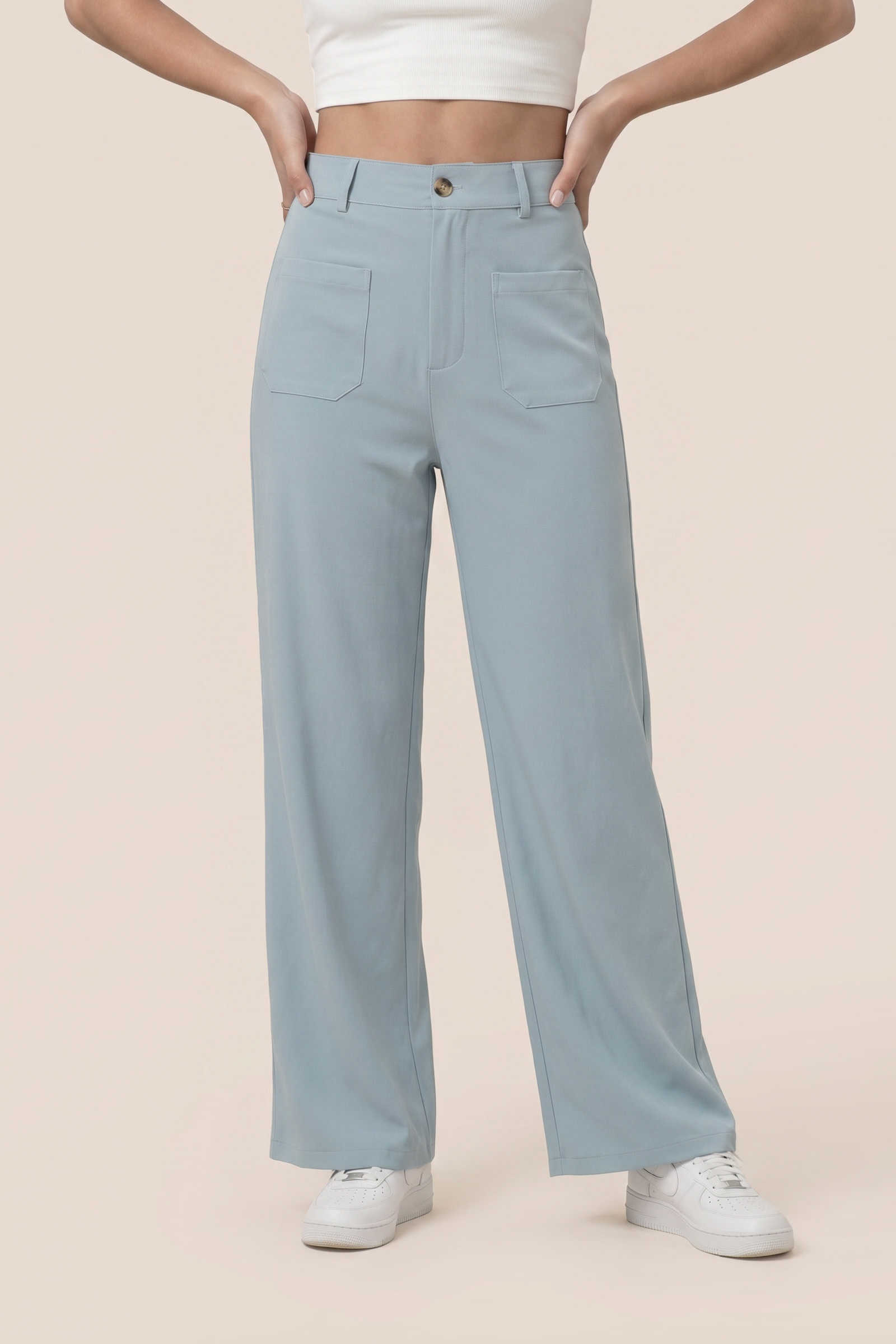 Pantalón de corduroy de pierna ancha Elevated