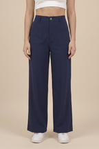 Pantalón de corduroy de pierna ancha Elevated