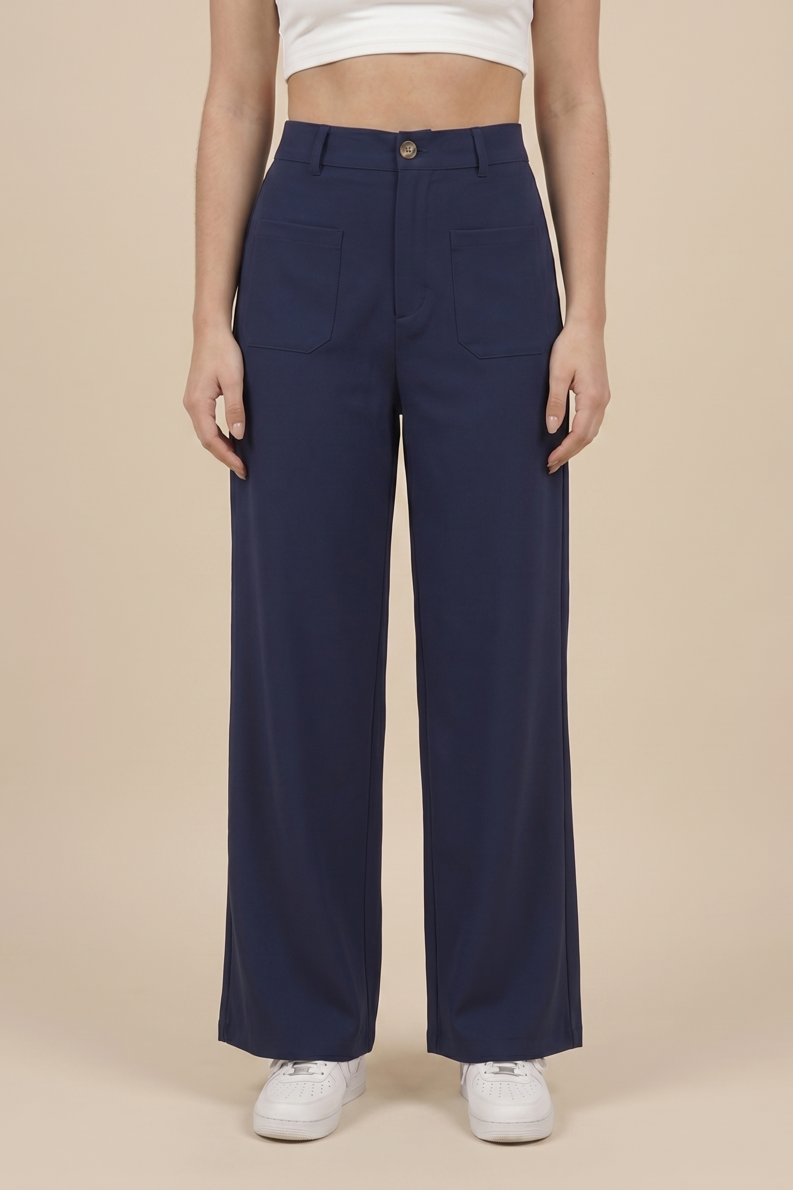 Pantalón de corduroy de pierna ancha Elevated