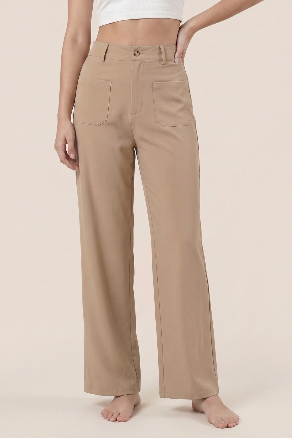 Pantalón de corduroy de pierna ancha Elevated