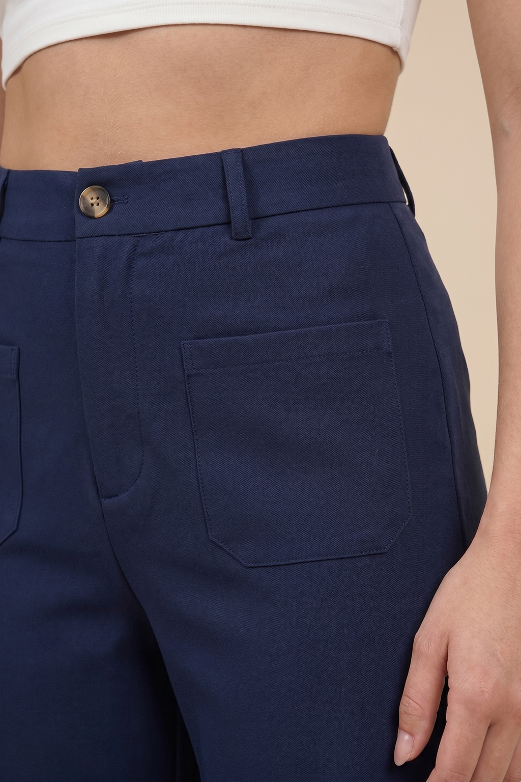 Pantalón de corduroy de pierna ancha Elevated