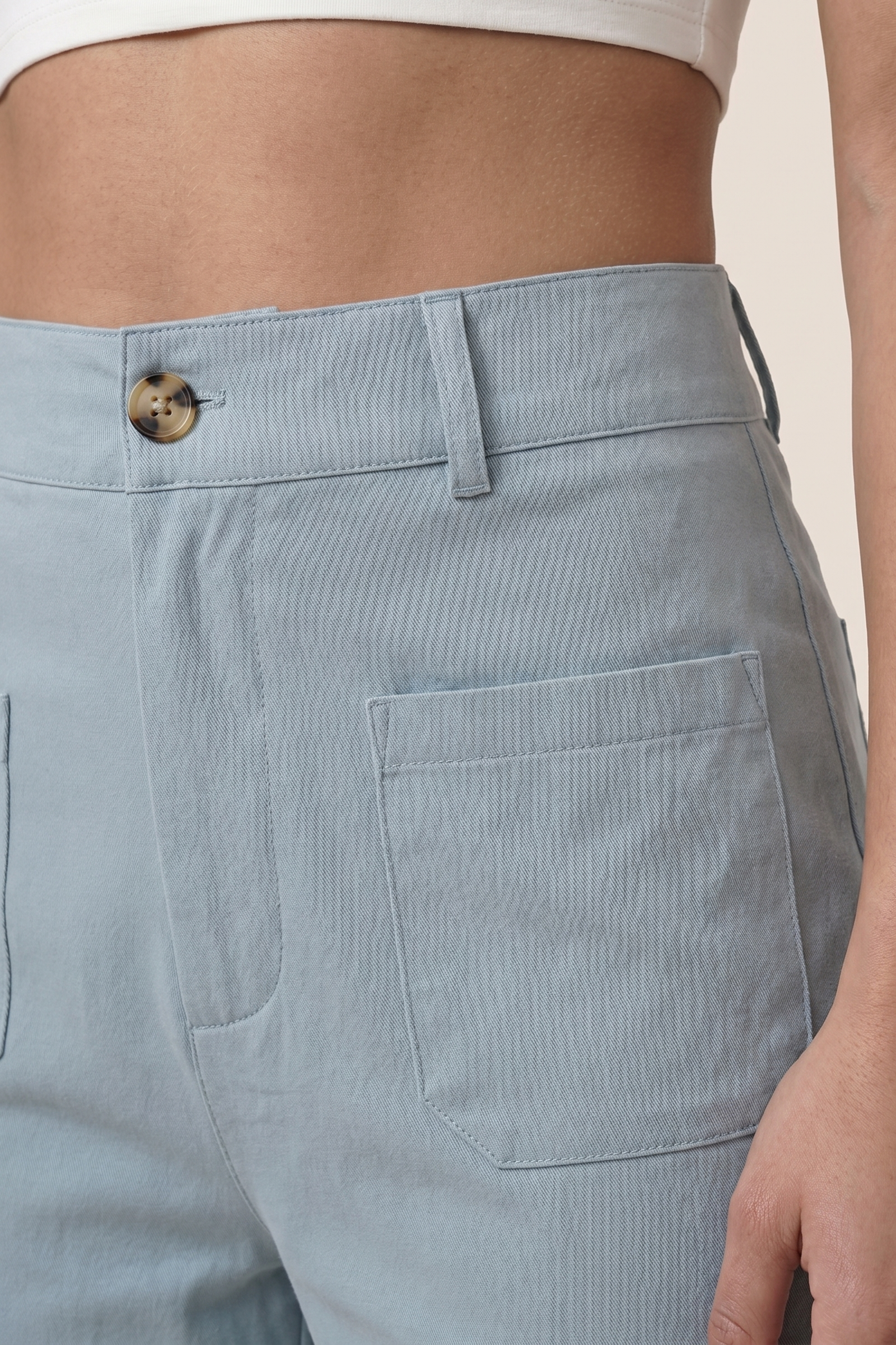 Pantalón de corduroy de pierna ancha Elevated