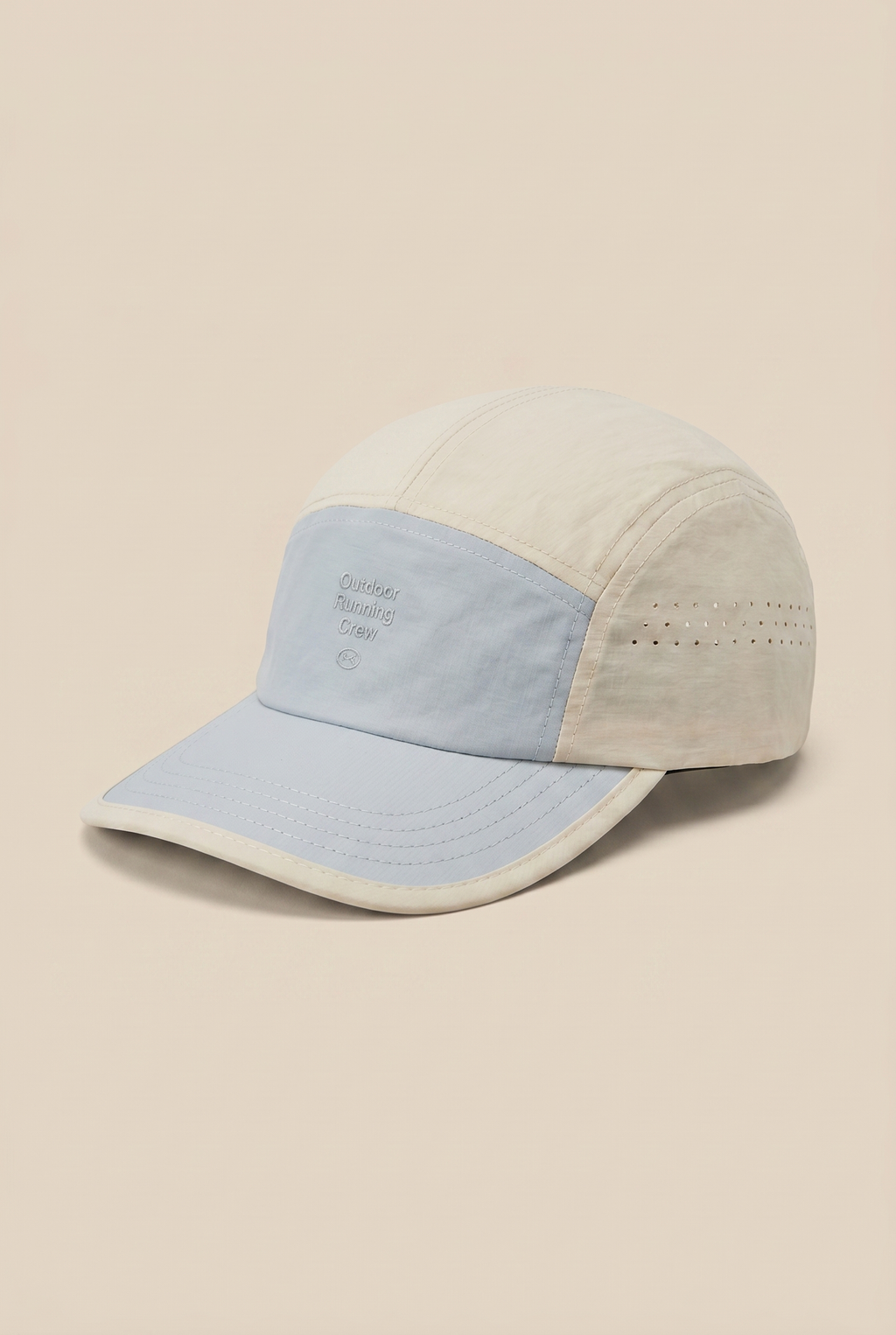 Gorra de exterior con paneles de bloques de color