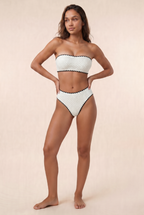 Conjunto de bikini de corte alto Coastal Sculpt