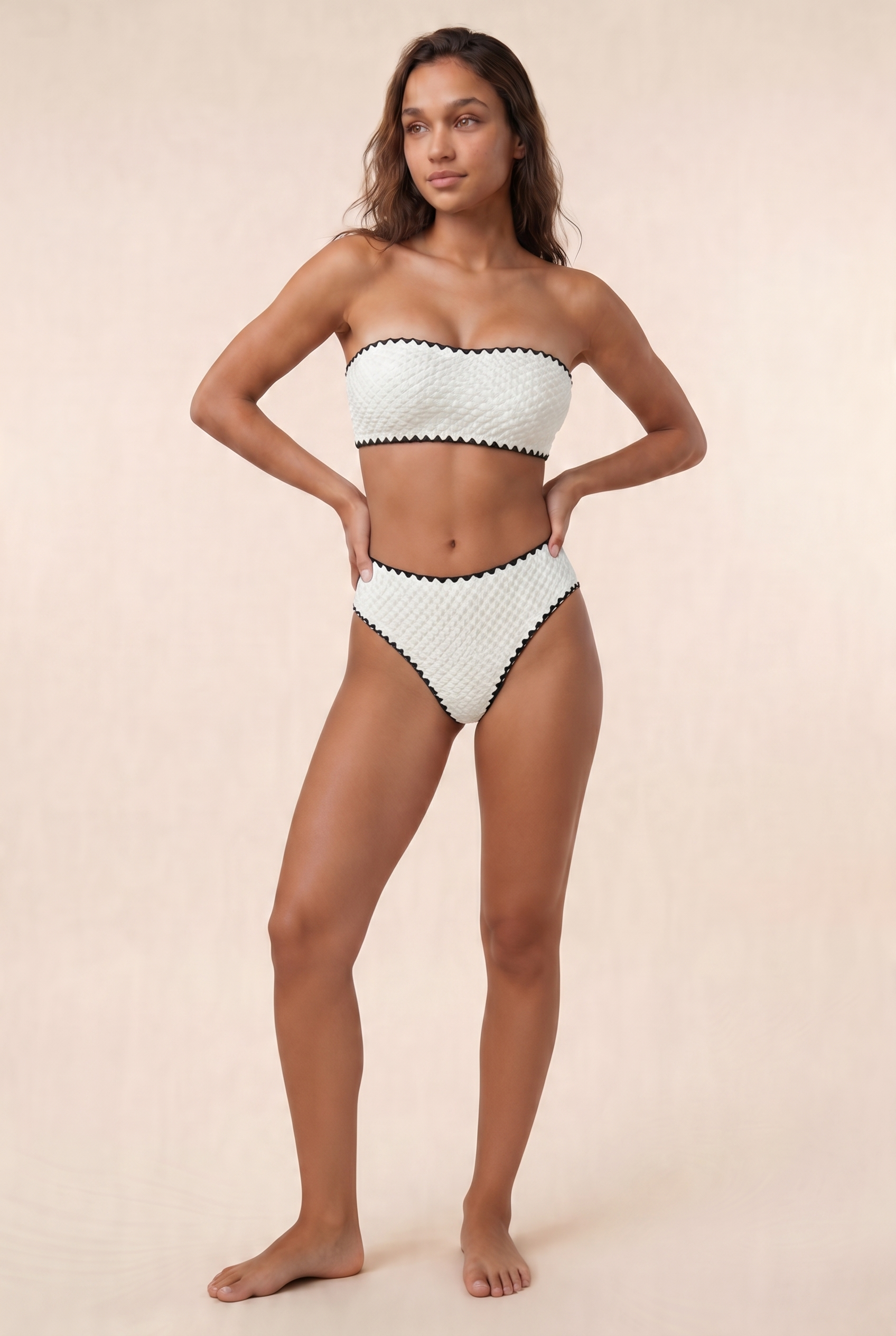 Coastal Sculpt High Cut Bikini Set