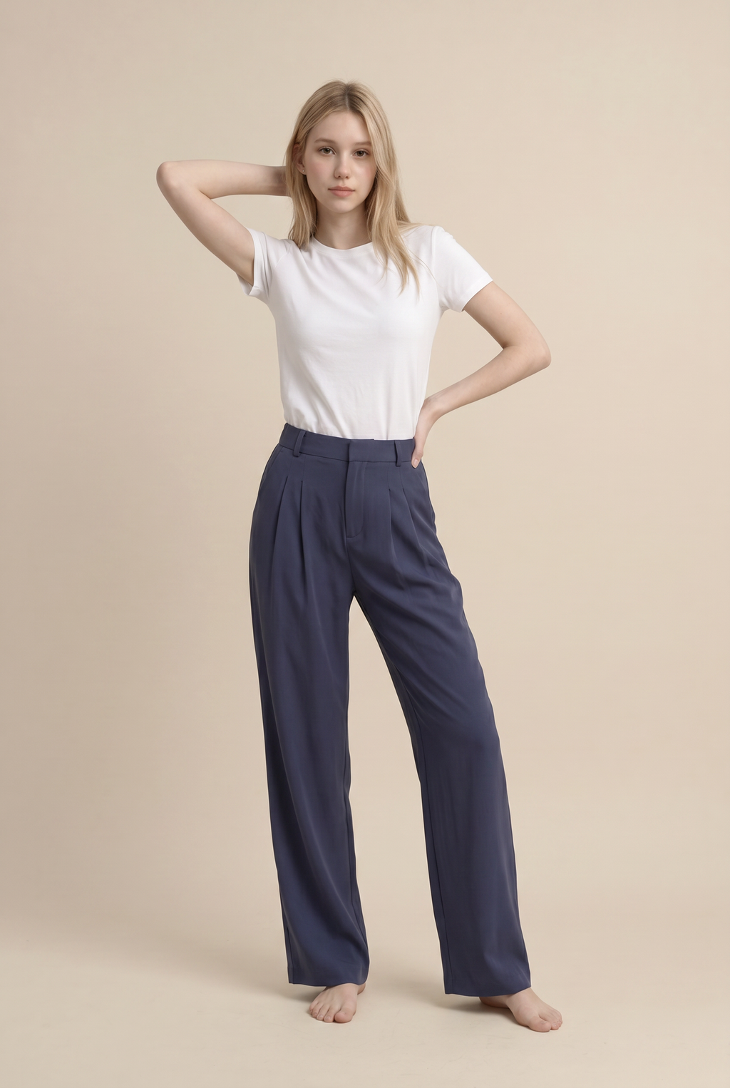 Pantalón de vestir de corte relajado