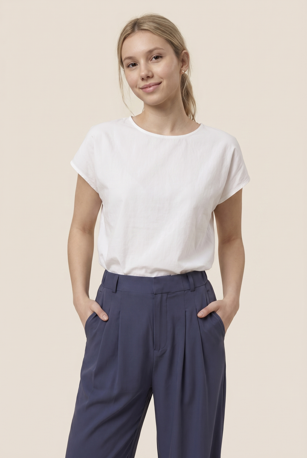 Pantalón de vestir de corte relajado