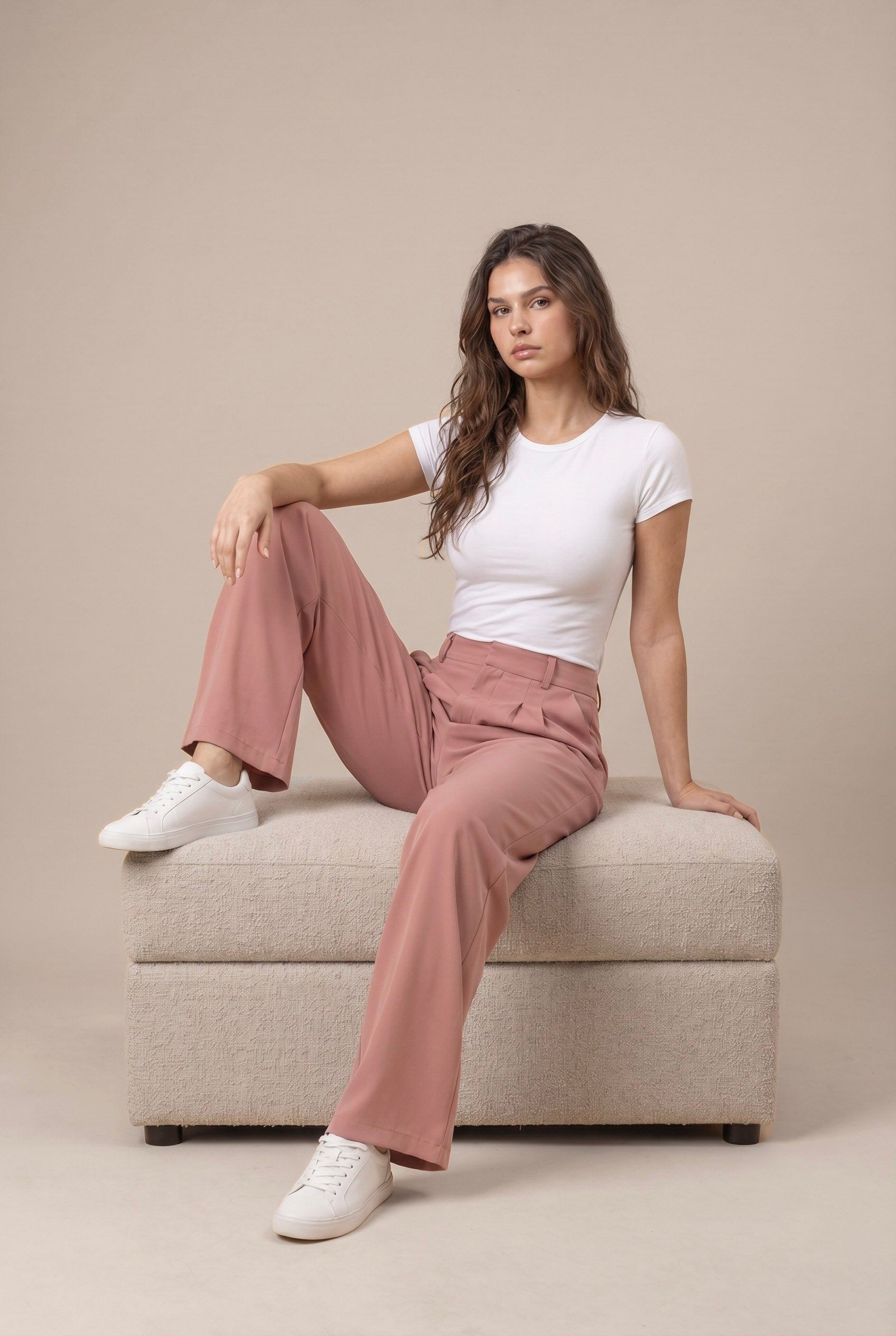 Pantalón de vestir de corte relajado