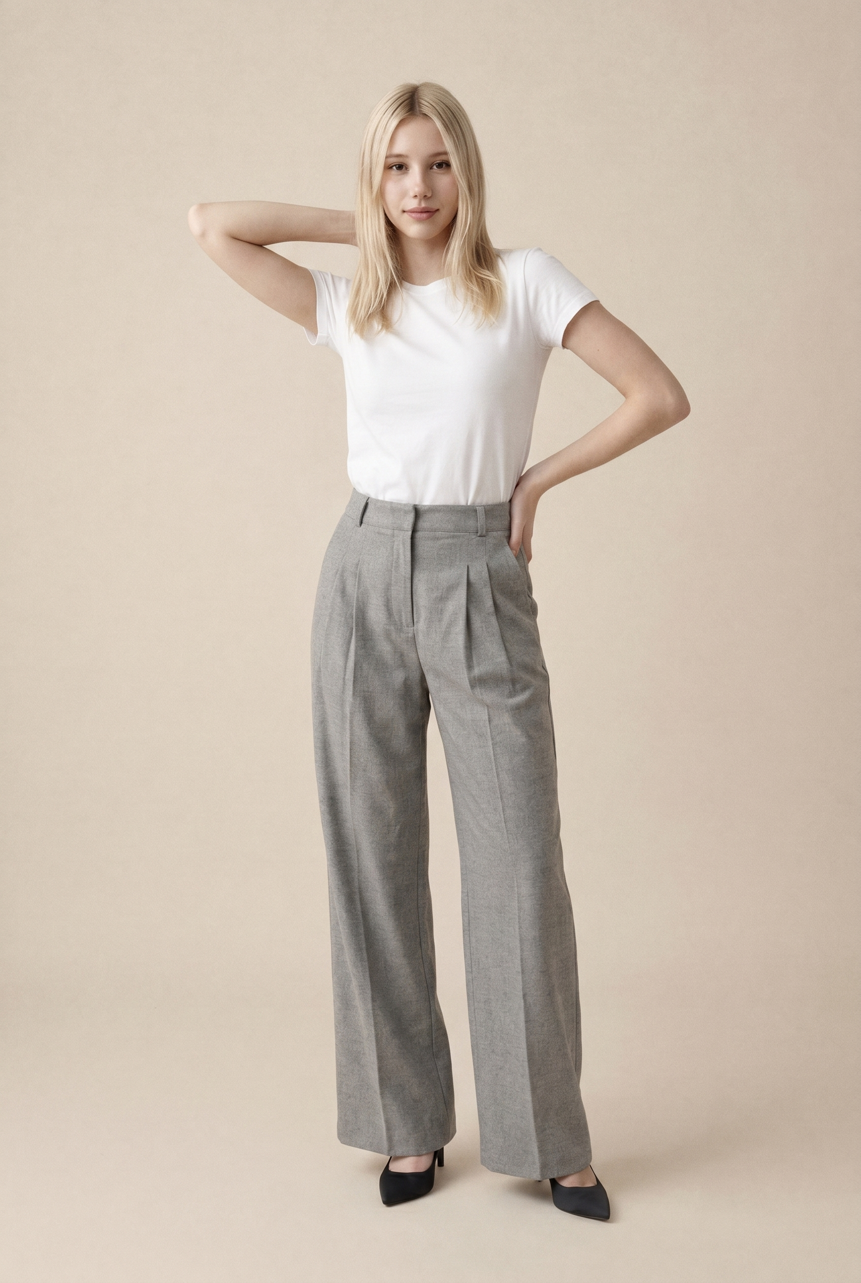 Pantalón de vestir de corte relajado