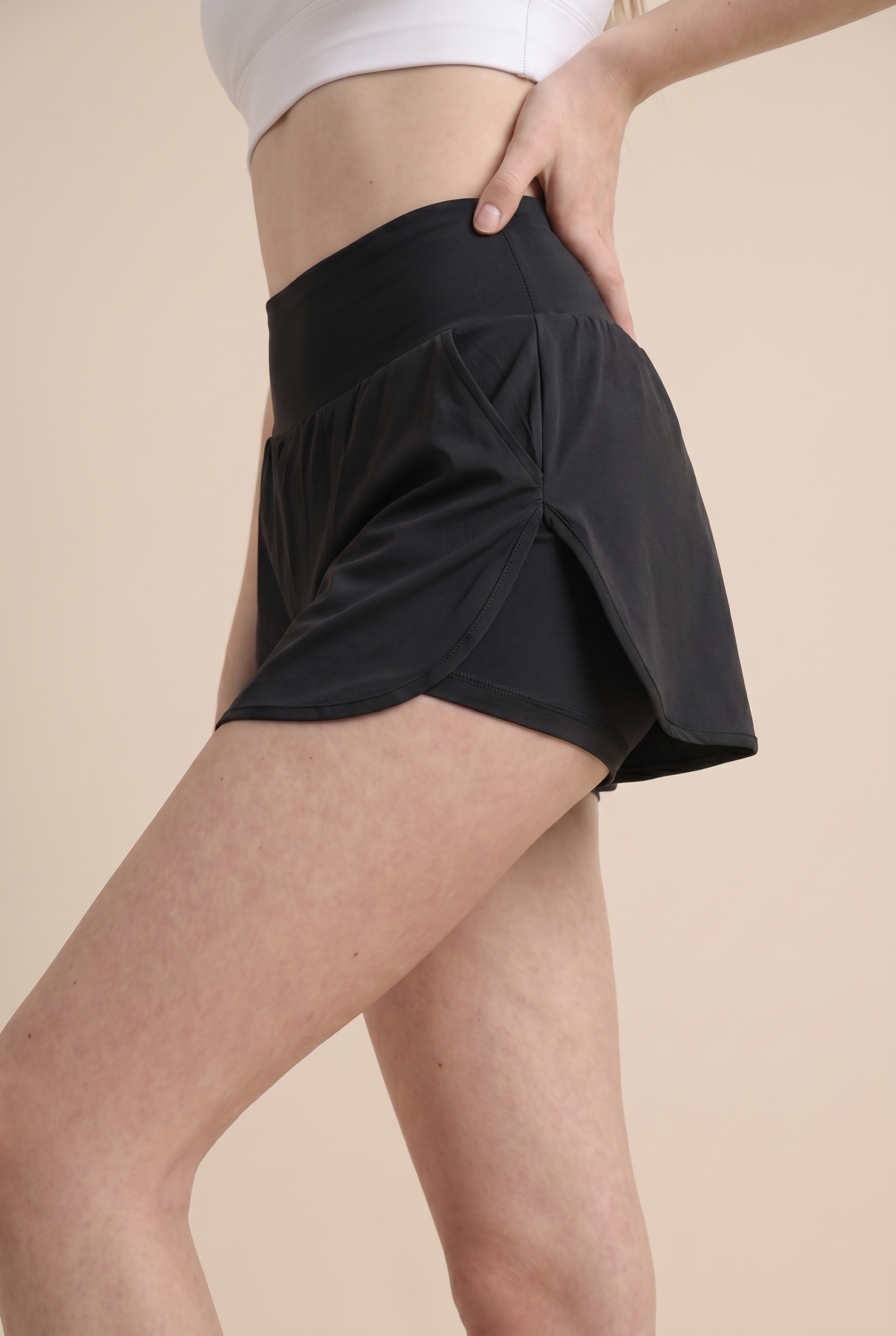 [prioridad] Falda de yoga para deportes al aire libre, falda de bádminton y tenis, cintura alta, transpirable, absorbente del sudor, falda deportiva activa para yoga y fitness, corta