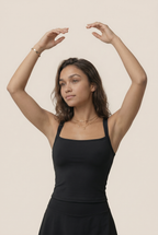 [prioridade] Conjunto de chándal de mujer de 2 piezas, sexy sujetador deportivo y falda corta de cintura alta, para gimnasio, fitness, sin mangas, traje de entrenamiento, ropa deportiva