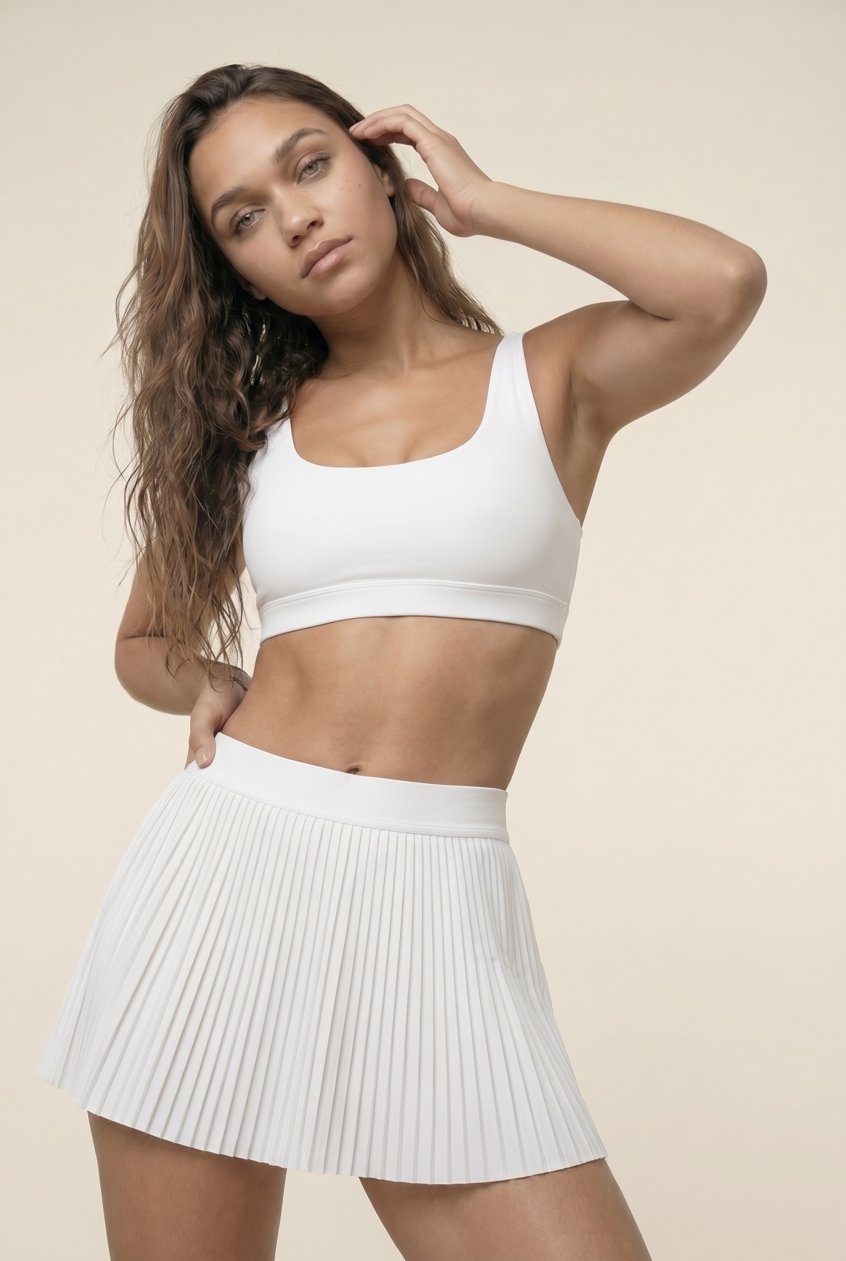 Falda deportiva floral con descuento para mujer, de secado rápido, para bádminton y tenis, falda plisada de media cintura, pantalones cortos de fitness