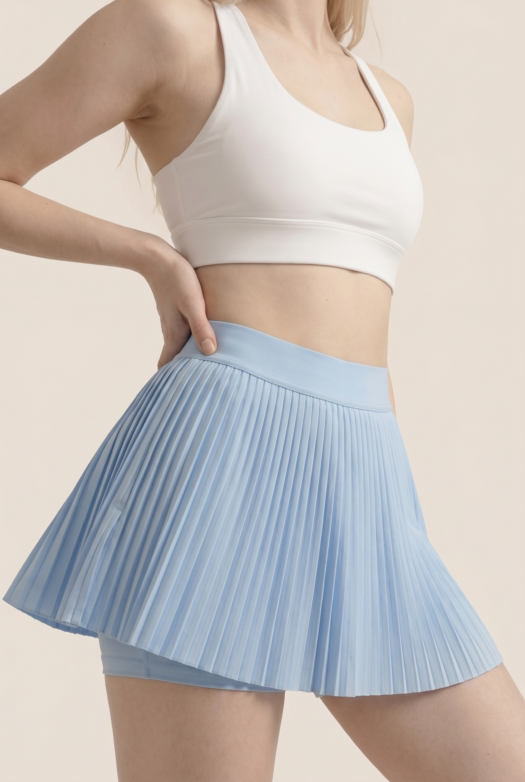 Active Tennis Skirt with Pockets