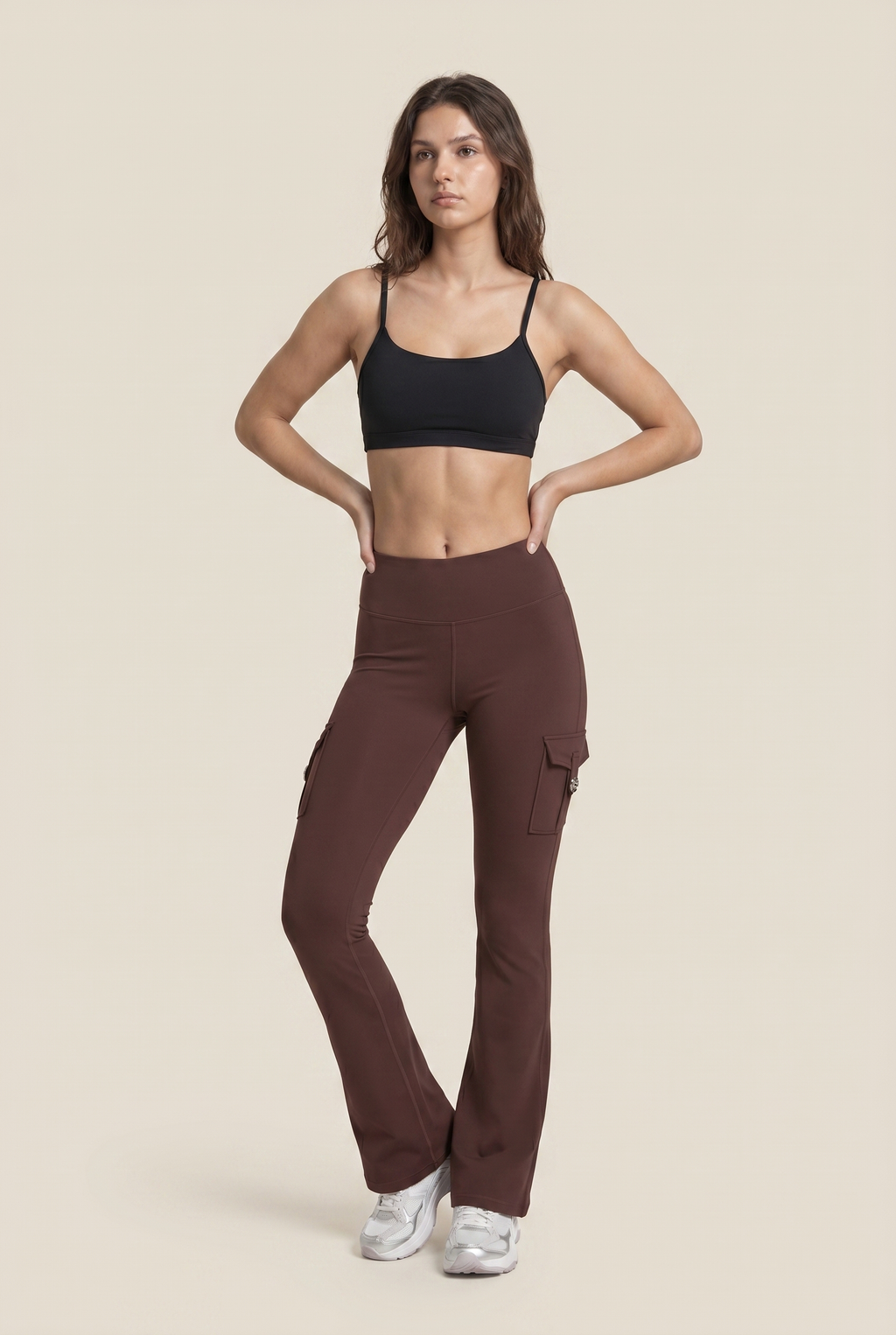 High Rise Sculpt Cargo Legging