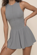 [prioridade] Traje de una pieza para mujer, mono deportivo, cremallera, mono de yoga, mamelucos sin espalda, ropa deportiva para mujer, monos de entrenamiento sin mangas, ropa de gimnasia femenina