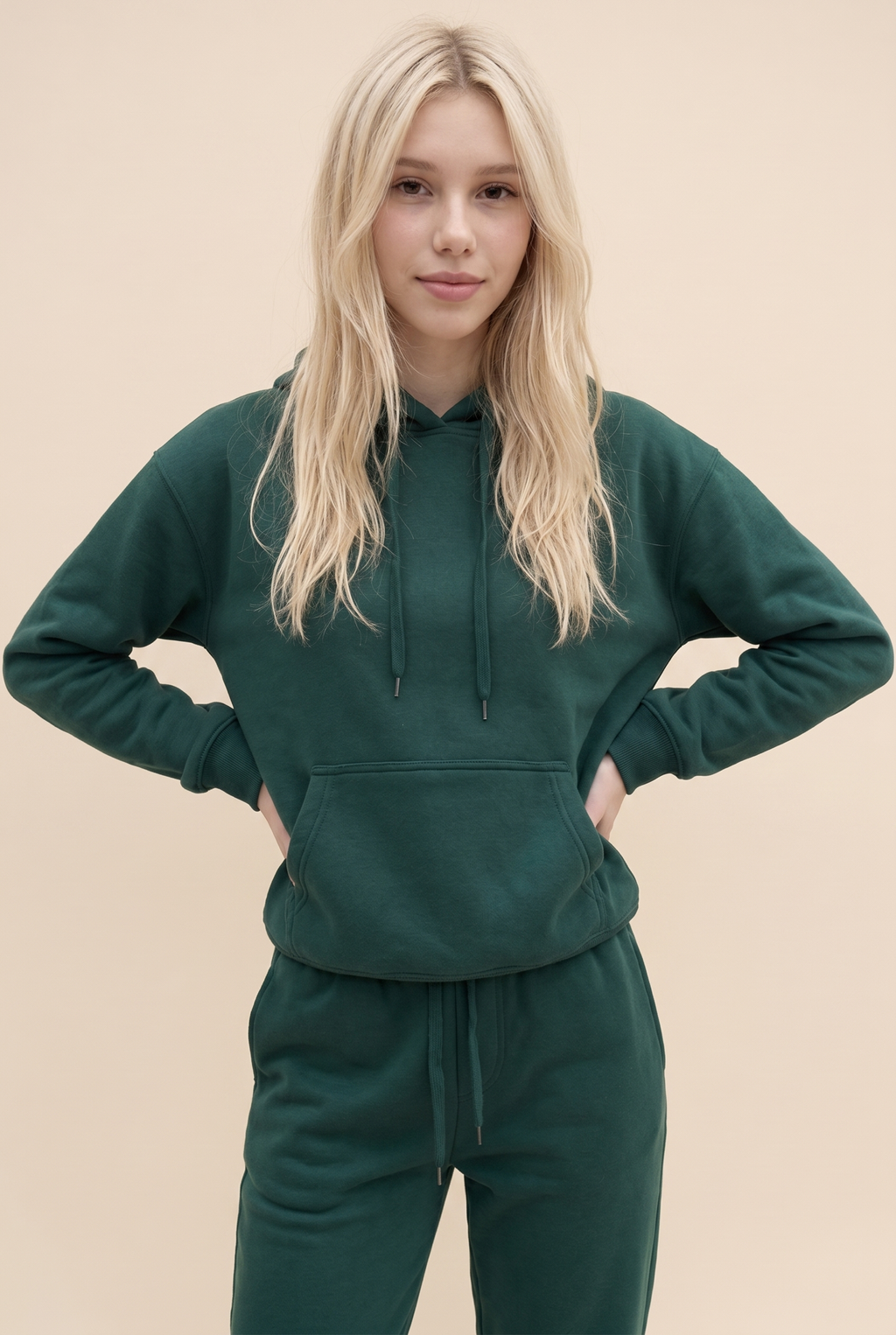 Conjunto de dos piezas de chándal informal de forro polar para mujer, invierno 2020, conjuntos de mujer, sudadera con capucha extragrande de manga larga, pantalones deportivos, traje de señora