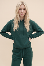 Conjunto de dos piezas de chándal informal de forro polar para mujer, invierno 2020, conjuntos de mujer, sudadera con capucha extragrande de manga larga, pantalones deportivos, traje de señora