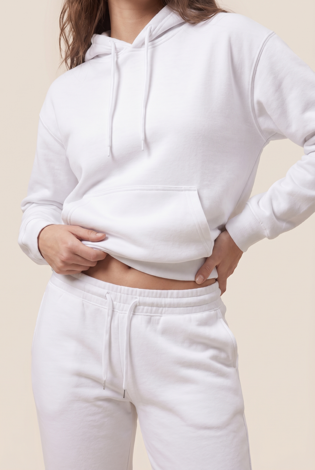 Conjunto de dos piezas de chándal informal de forro polar para mujer, invierno 2020, conjuntos de mujer, sudadera con capucha extragrande de manga larga, pantalones deportivos, traje de señora