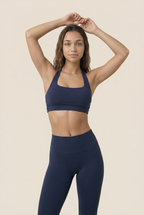 Sujetador deportivo para mujer con cuello colgante, sujetador push-up para fitness, sujetador de yoga de un hombro a prueba de golpes, sujetador de yoga y running de alta resistencia, chaleco sexy