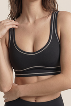 Contrast Stitch Studio Bra
