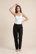 Sweetown Mono sexy sin mangas con fruncido para mujer, tirantes finos, liso, básico, para vacaciones