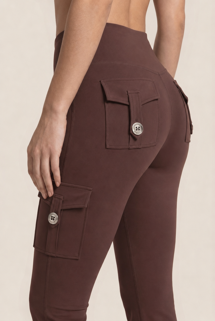High Rise Sculpt Cargo Legging