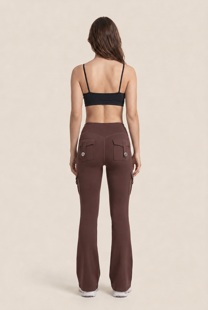 High Rise Sculpt Cargo Legging