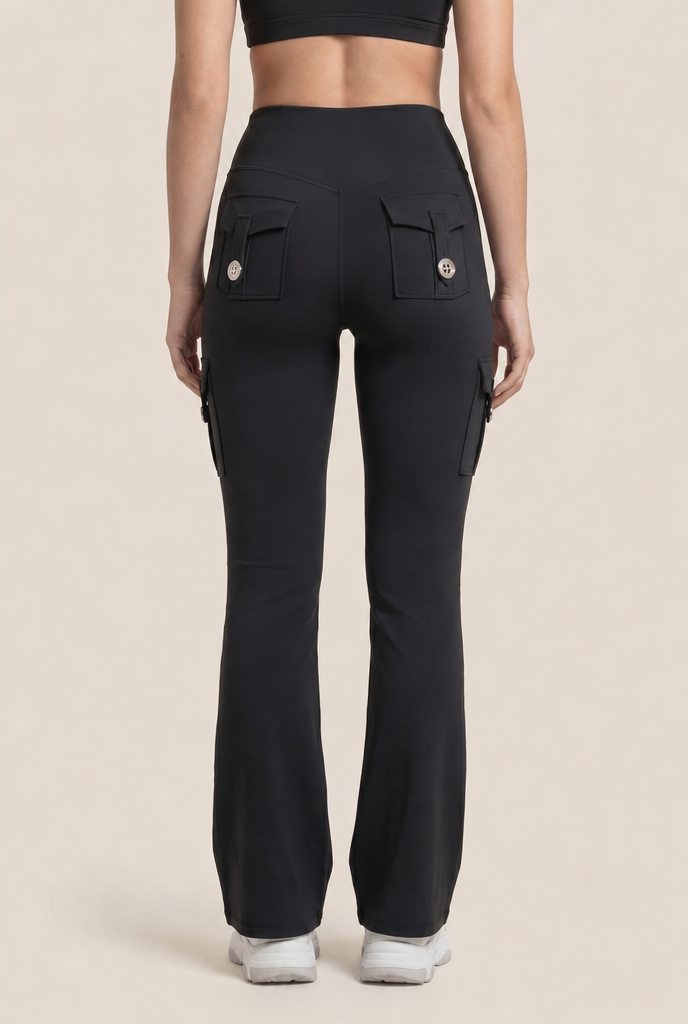 High Rise Sculpt Cargo Legging