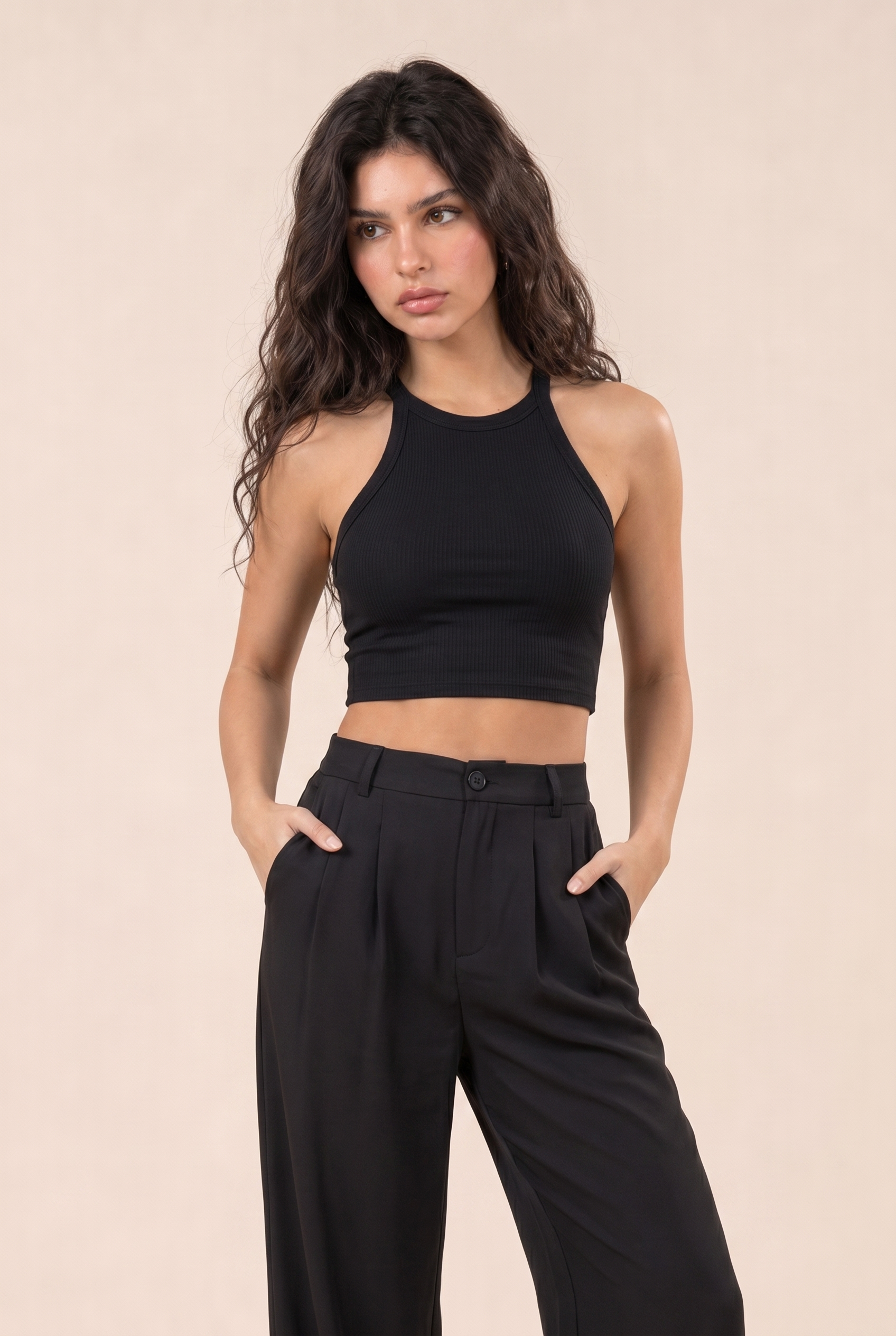 Elevated Rib Racer Active Top