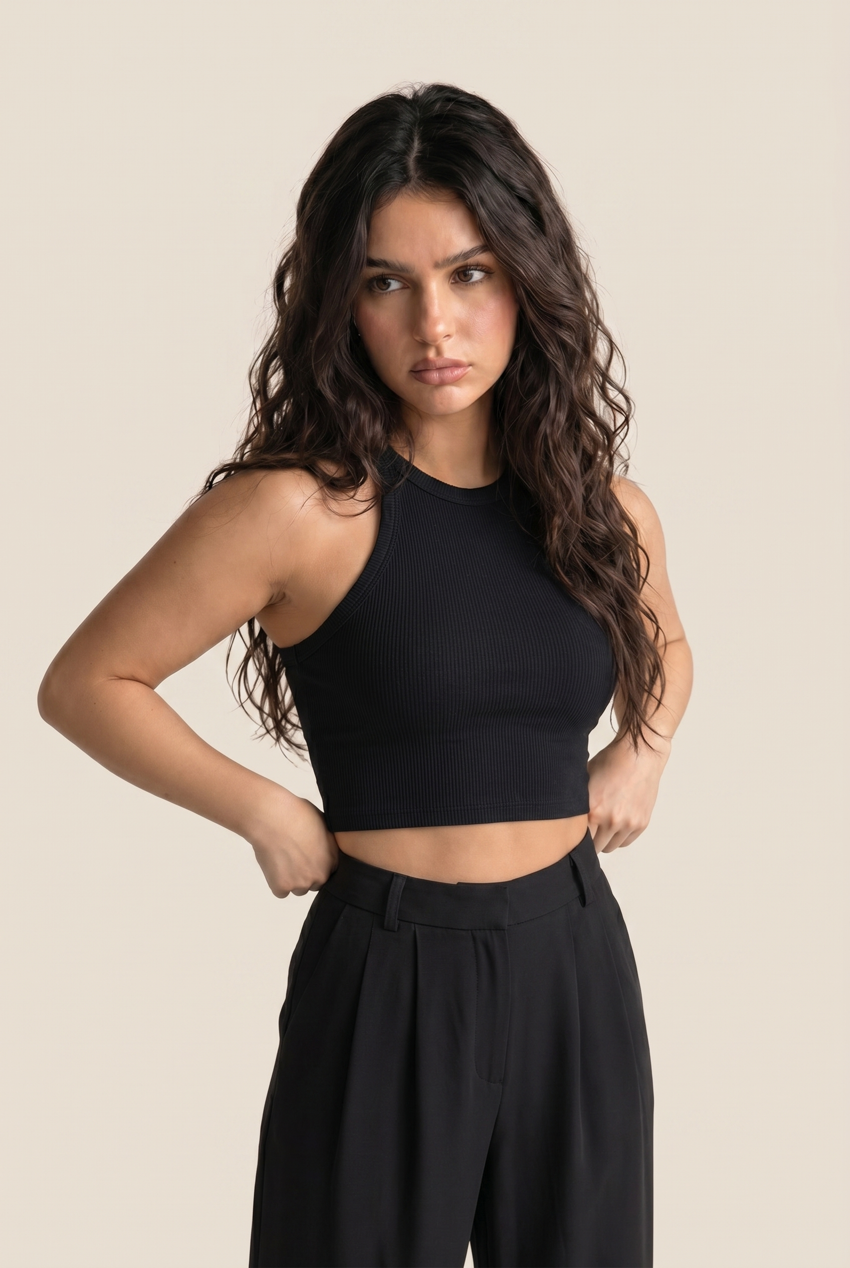 Elevated Rib Racer Active Top