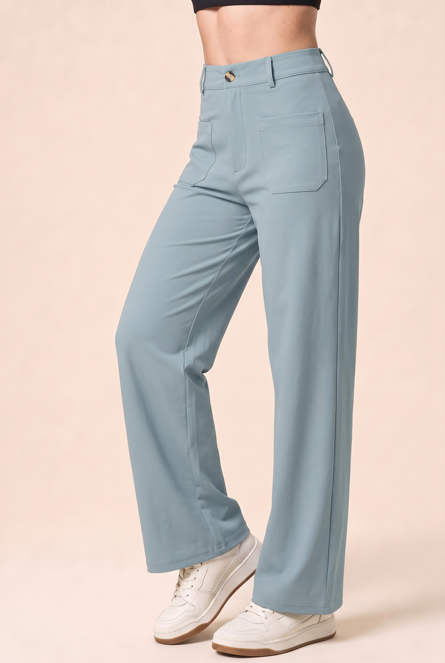 Elevated Corduroy Wide-Leg Pant