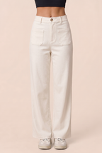 Elevated Corduroy Wide-Leg Pant