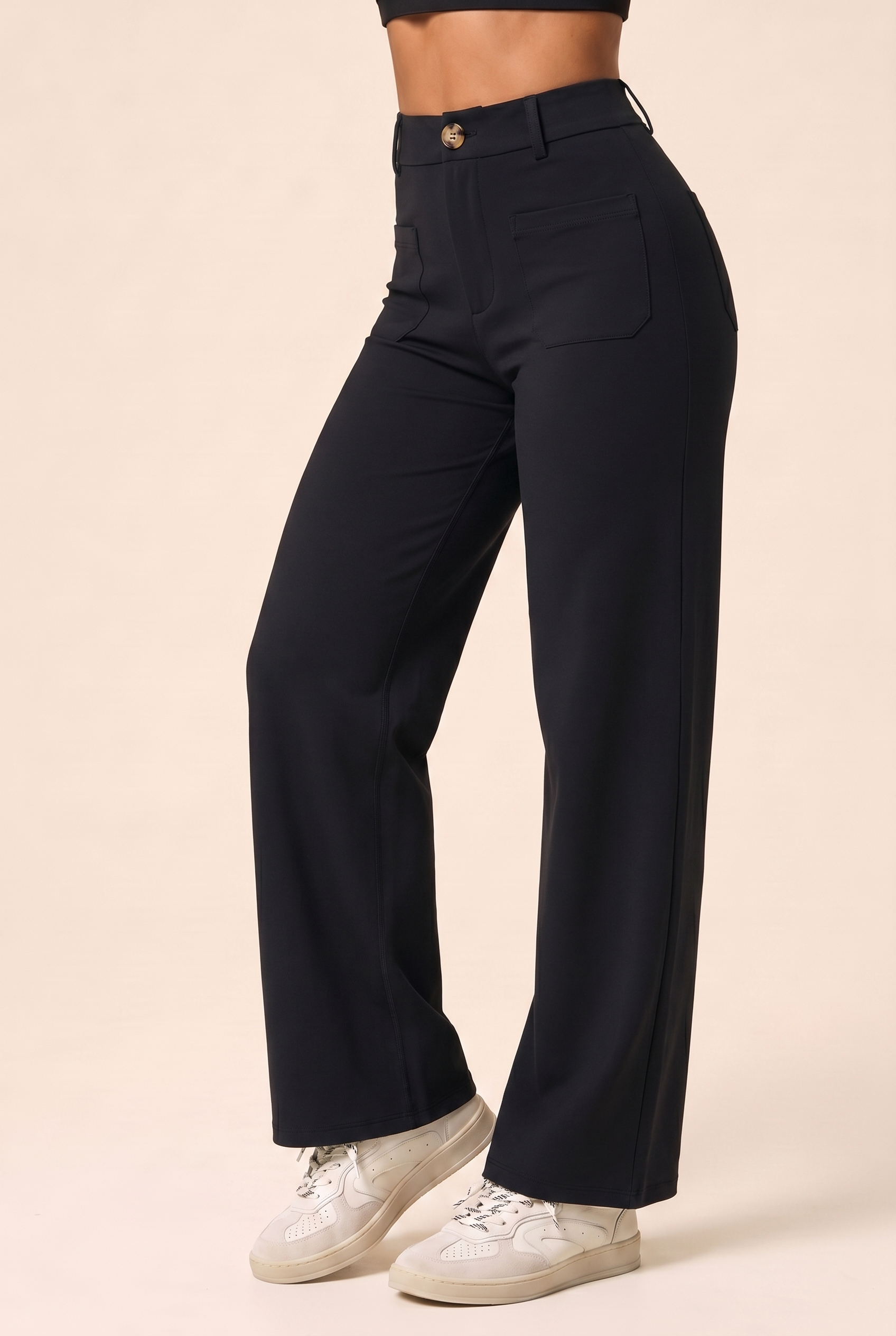 Elevated Corduroy Wide-Leg Pant