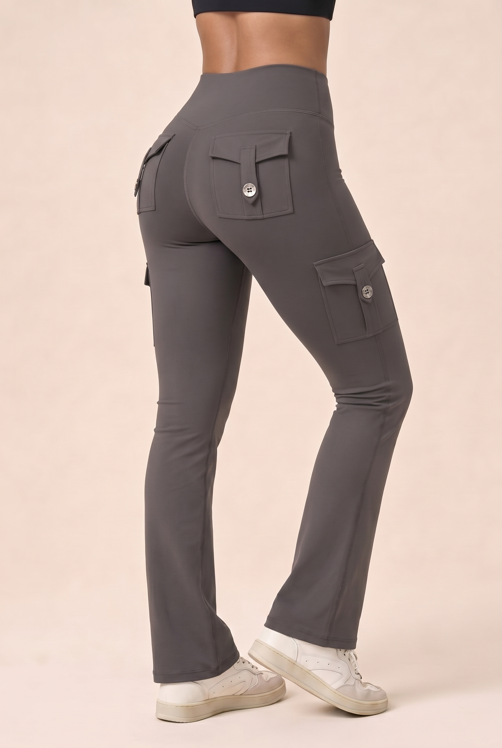 High Rise Sculpt Cargo Legging