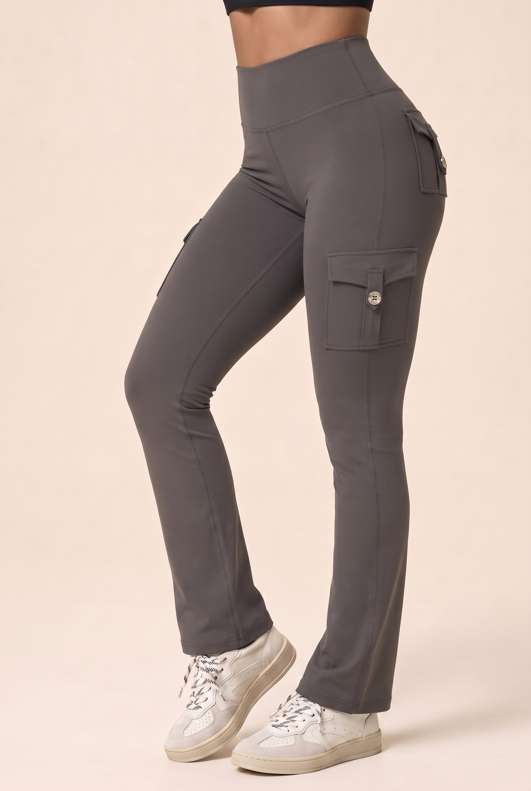 High Rise Sculpt Cargo Legging