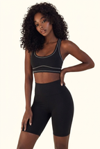 Contrast Stitch Studio Bra